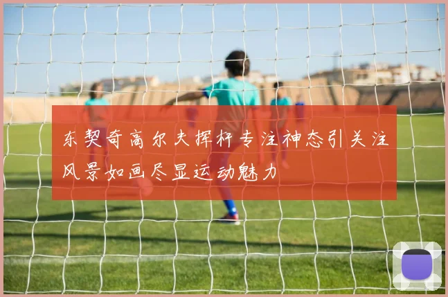 东契奇高尔夫挥杆专注神态引关注风景如画尽显运动魅力